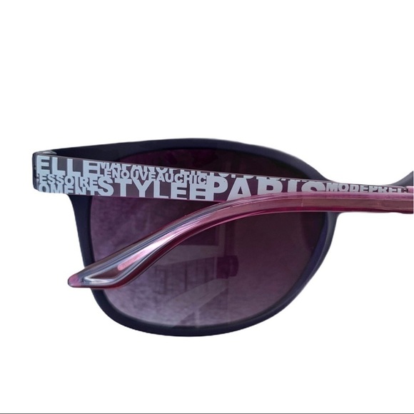 NWT Elle • Ultra Light Purple Statement Sunglasses - Picture 4 of 7
